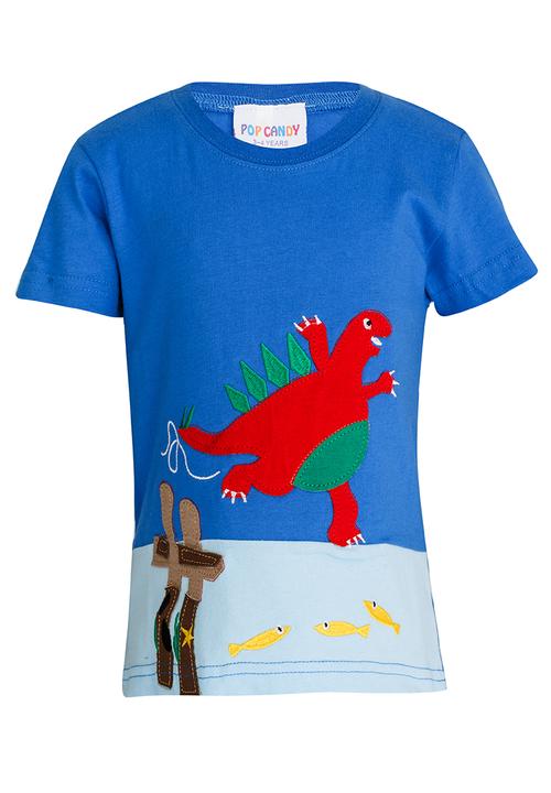 Pop Candy - Printed Tee Blue