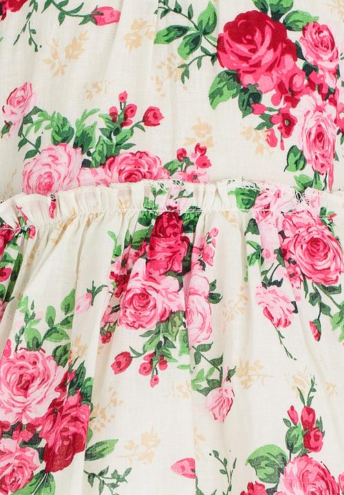 Pop Candy - Floral Dress Multi-colour