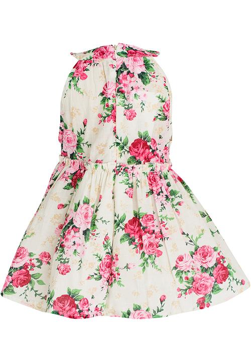 Pop Candy - Floral Dress Multi-colour