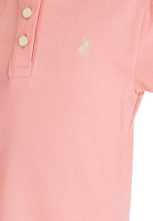 POLO - Dakota SS Golfer Dress Pale Pink