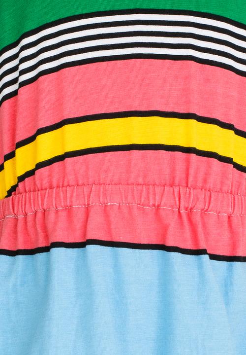See-Saw - Mid Waist Dress Multi-colour