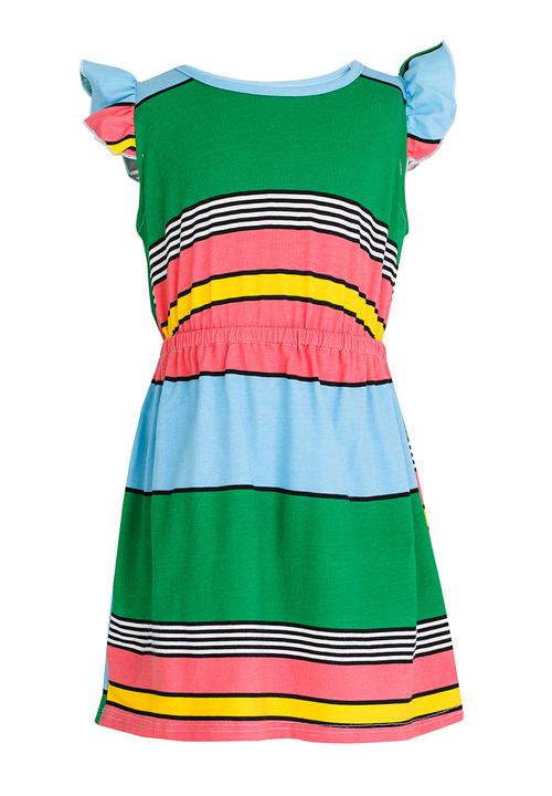 See-Saw - Mid Waist Dress Multi-colour