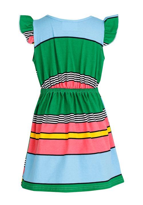 See-Saw - Mid Waist Dress Multi-colour