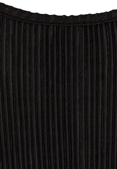 Rebel Republic - Metalic Layer Spaghetti Strap Top Black