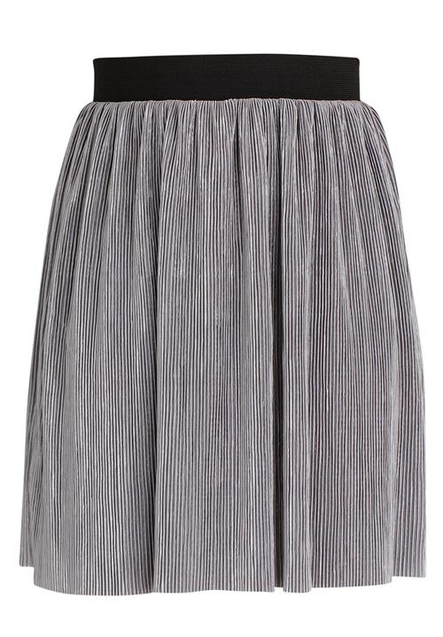 Rebel Republic - Metalic Skirt Grey