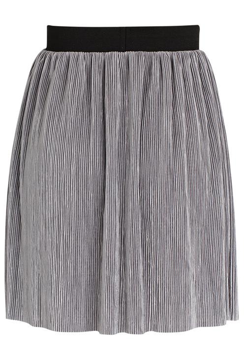 Rebel Republic - Metalic Skirt Grey