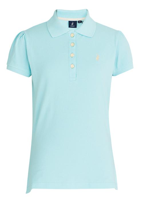 POLO - Nina SS Golfer Light Green