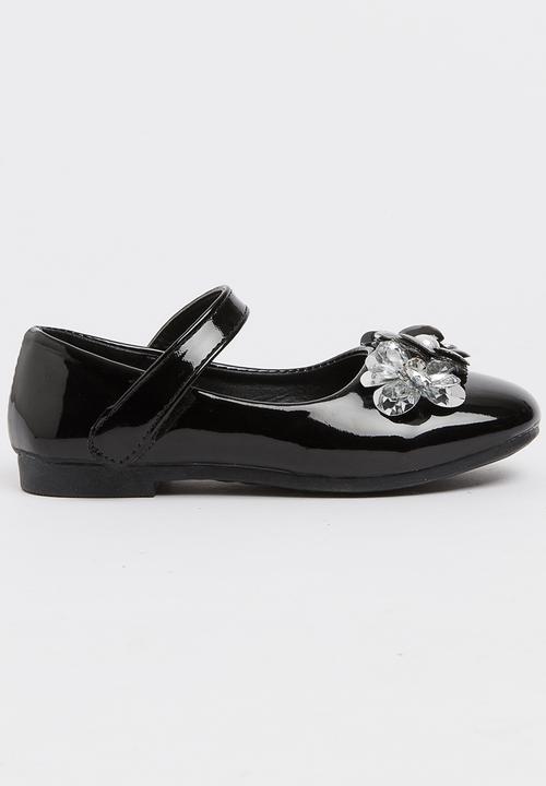Pop Candy - Embellished Pumps Black