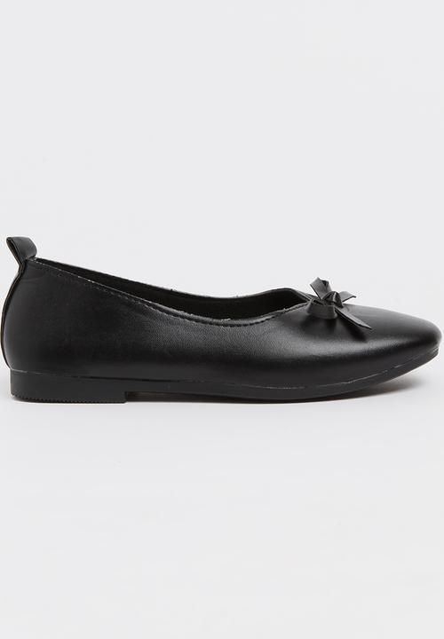 Pop Candy - Pumps with Bow Detail Black