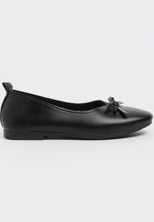 Pop Candy - Pumps with Bow Detail Black