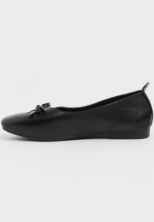 Pop Candy - Pumps with Bow Detail Black