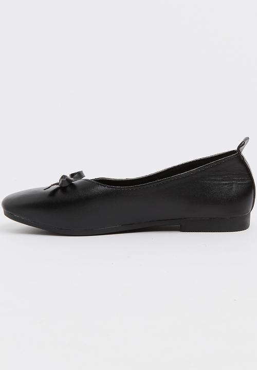 Pop Candy - Pumps with Bow Detail Black
