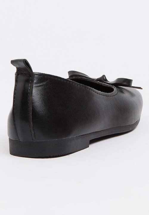 Pop Candy - Pumps with Bow Detail Black