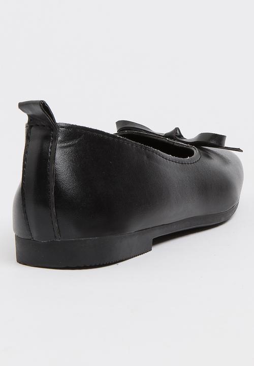 Pop Candy - Pumps with Bow Detail Black