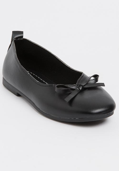 Pop Candy - Pumps with Bow Detail Black