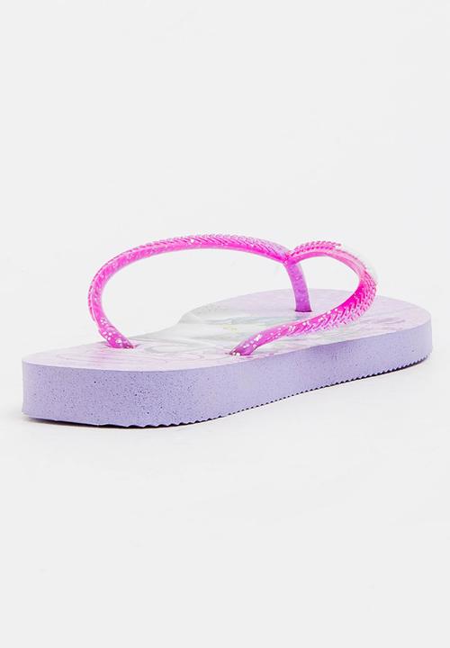 Havaianas - Kids slim princess sofia sandals - purple