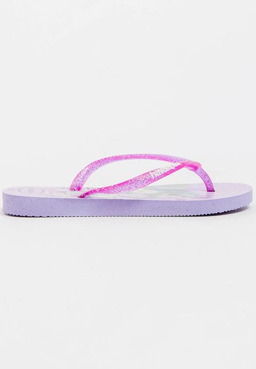 Havaianas - Kids slim princess sofia sandals - purple