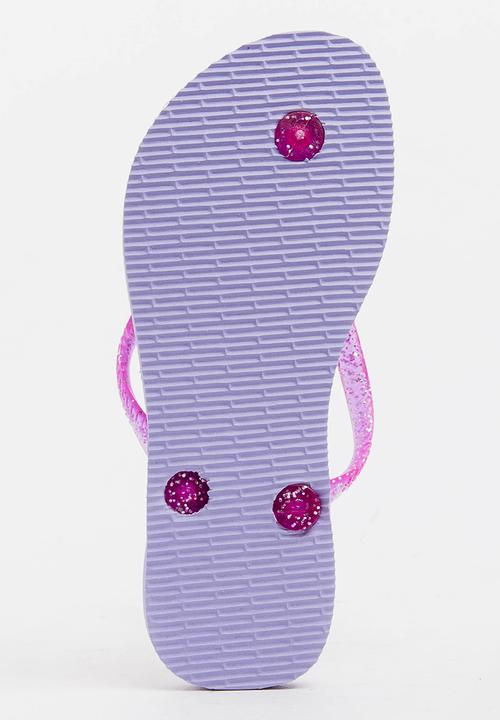 Havaianas - Kids slim princess sofia sandals - purple