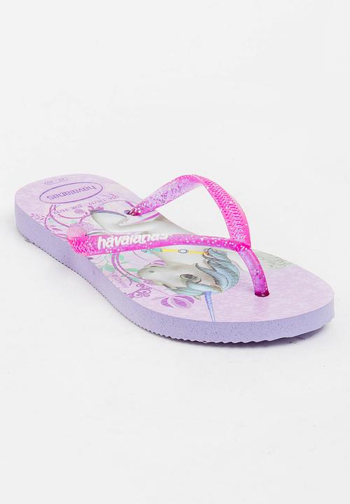 Havaianas - Kids slim princess sofia sandals - purple