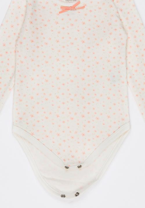 Baby Corner - 2 Pack Long Sleeve Bodysuit Multi-colour