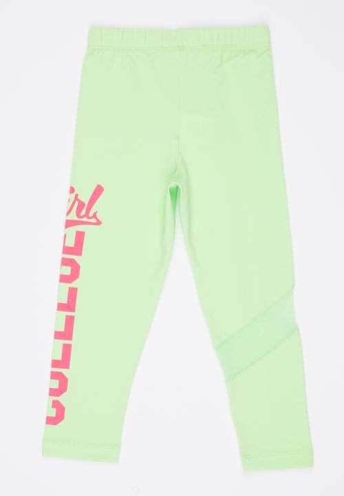 Soobe - Girls Printed  Legging Green