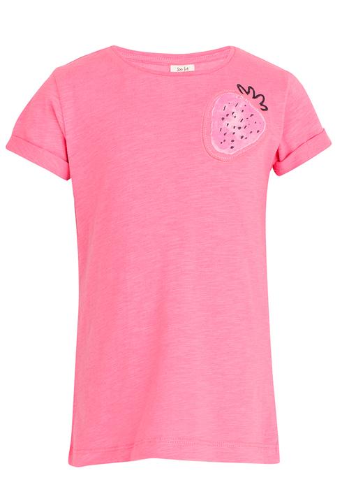 Soobe - Girl Short Sleeve Tee Mid Pink
