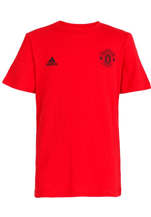 adidas Performance - Youth Boys Manchester United Tee Red