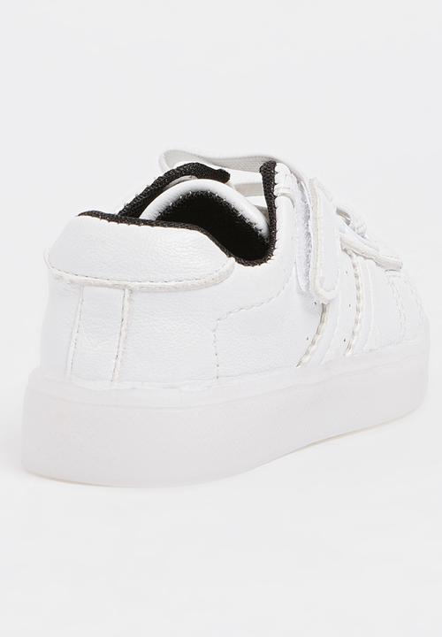 Pop Candy - Boys Light up Sneakers White