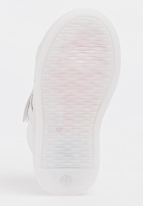 Pop Candy - Boys Light up Sneakers White