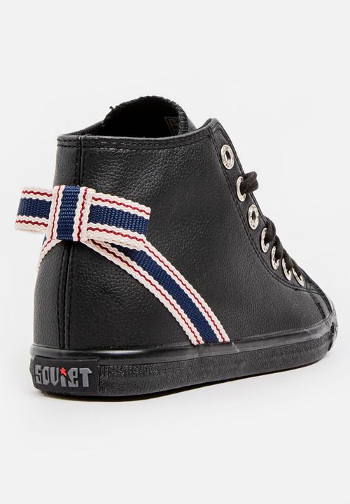 SOVIET - Felicity High-top Sneakers Black