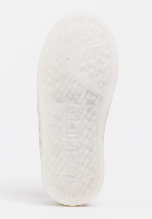 Pop Candy - Light up Loafer White