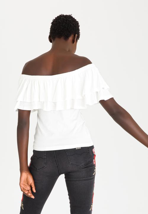 c(inch) - Bardot T-Shirt White