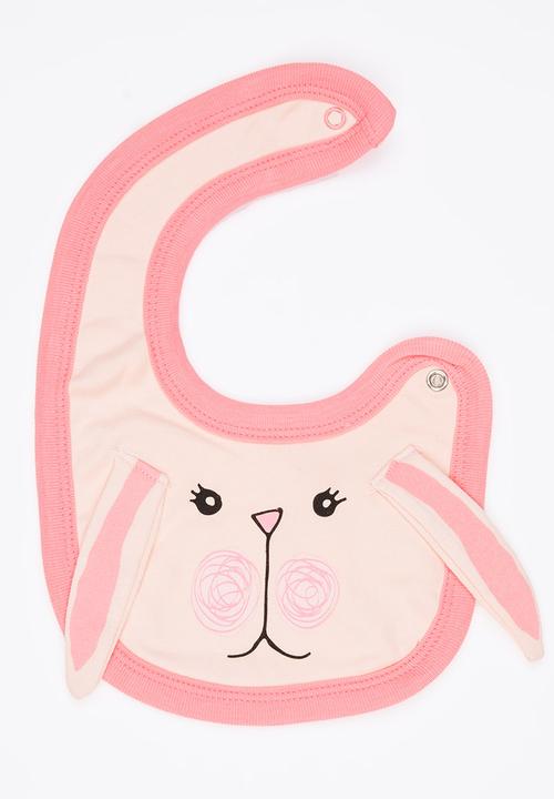 Soobe - Bunny Bib Pale Pink