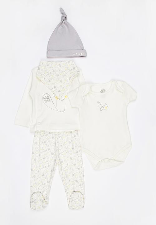 Baby Corner - 5 Piece Cardigan Set Multi-colour