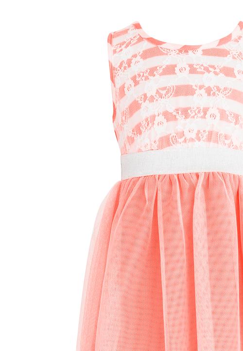 Twin Clothing - Combo Dress Peach