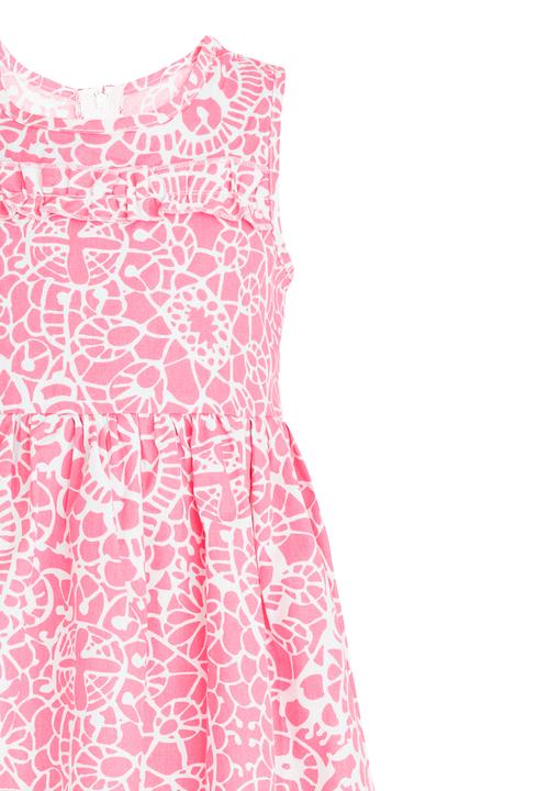 Twin Clothing - Printed Dress Pale Pink