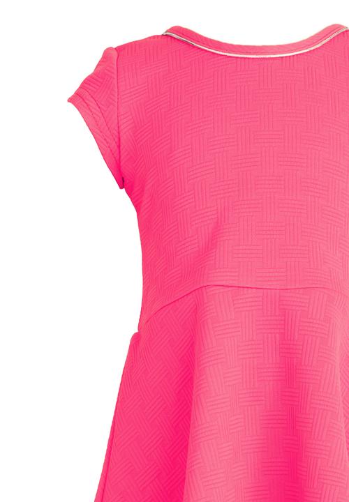 Twin Clothing - Skater Dress Dark Pink