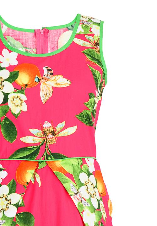 Twin Clothing - Printed Dress Pale Pink