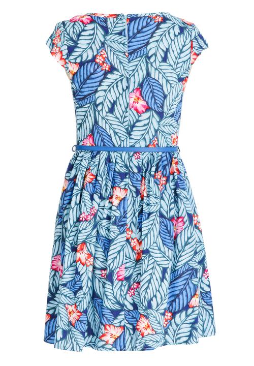 Twin Clothing - Printed Dress Blue