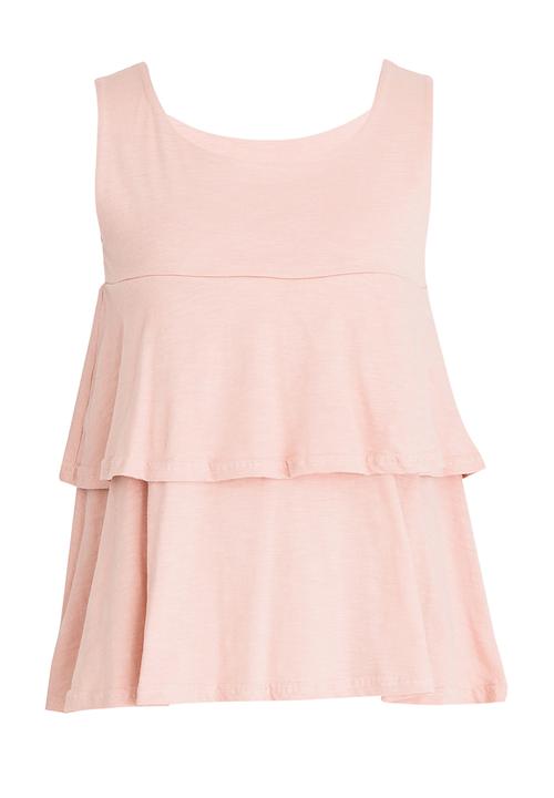 Rebel Republic - Frill Top Pale Pink