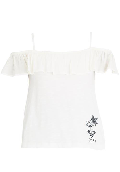 Roxy - Cold Ocean Strappy Girls White