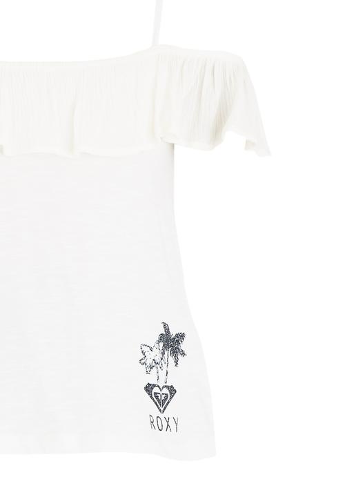 Roxy - Cold Ocean Strappy Girls White