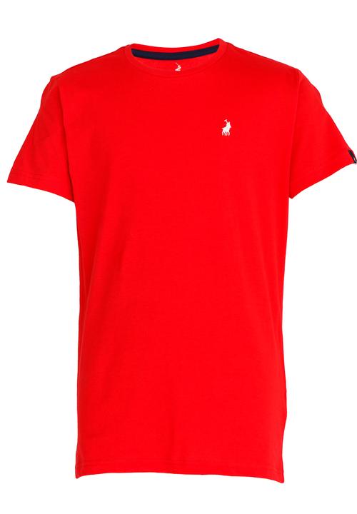 POLO - Big Pony Print Tee Red