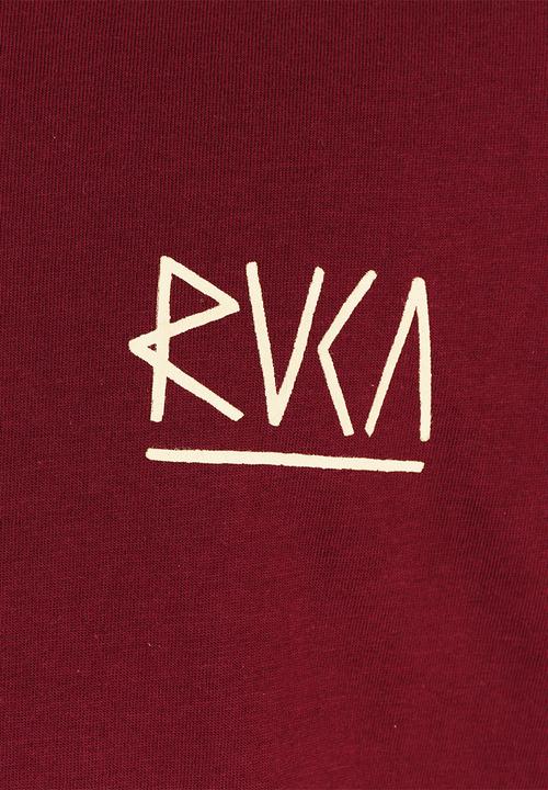 RVCA - Flip  Rvca Tee Burgundy