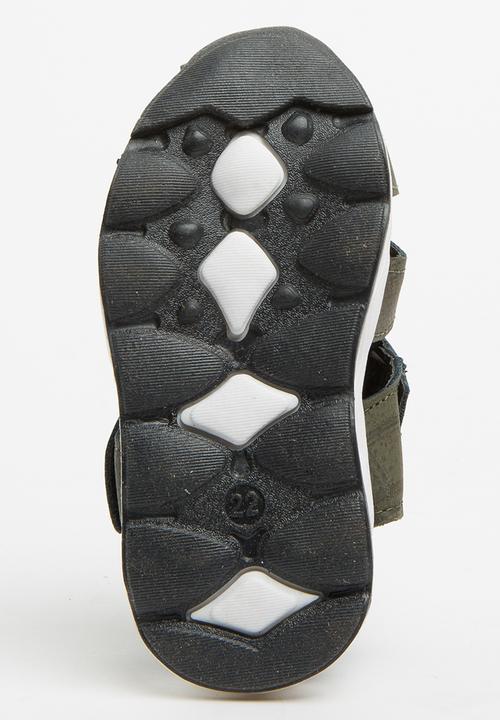 Pop Candy - Boys Sandals Khaki Green