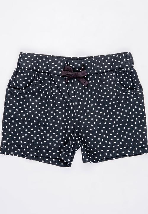 Pop Candy - Knit Shorts Black