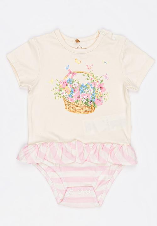 Soobe - Short Sleeve Bodysuit Stone