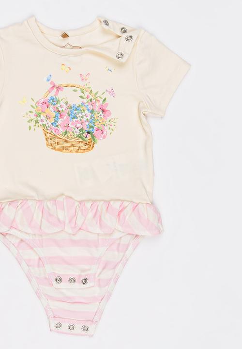 Soobe - Short Sleeve Bodysuit Stone