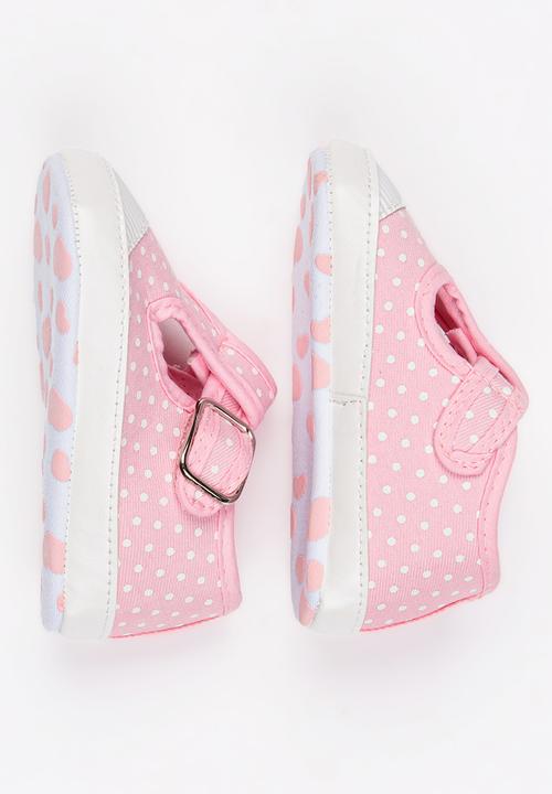 Pop Candy - Check Mary Janes Mid Pink