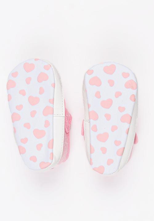 Pop Candy - Check Mary Janes Mid Pink
